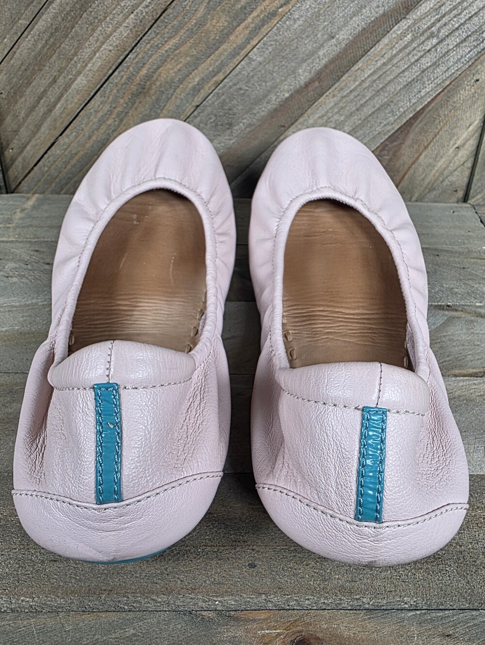 Tieks by Gavrieli Ballet Flats Womens Size 8 Ballerina Pink Leather Foldable - Picture 5 of 7
